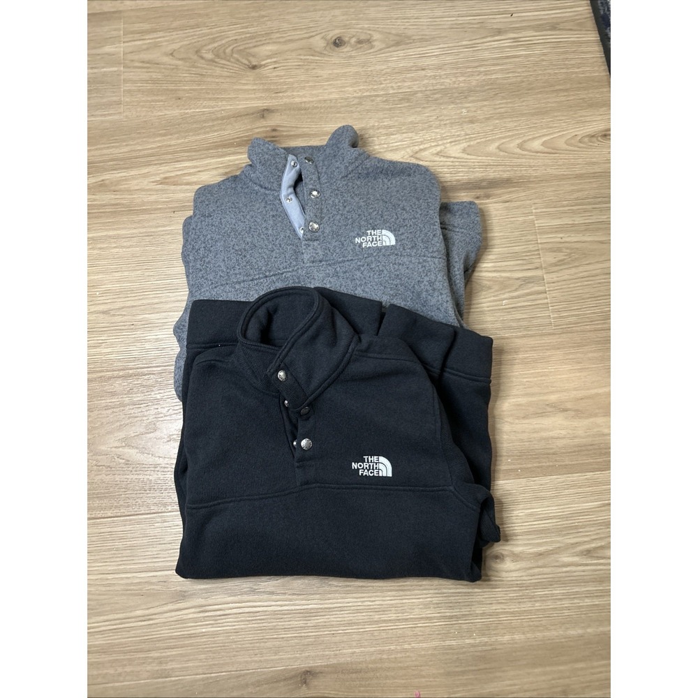 The North Face Men's XS Snap-Neck Fleece Pullover  2 Items